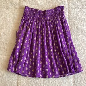 MOSSIMO Floral Skater Skirt, Sz S